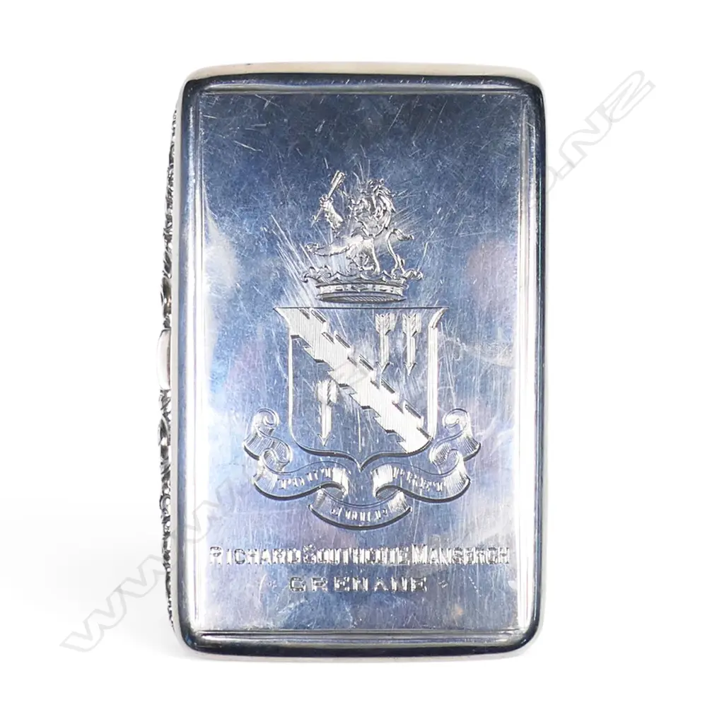 A William IV sterling silver snuff box, Image 1++