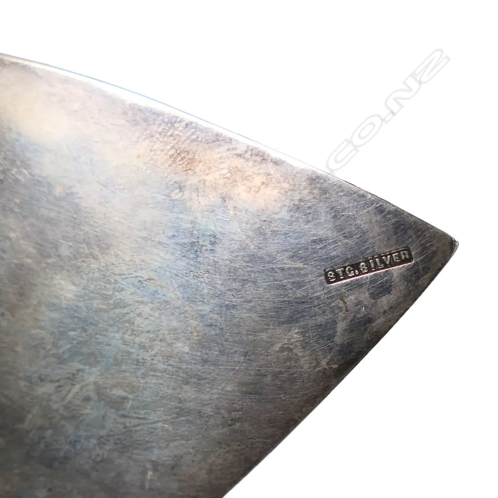 A silver presentation Trowel Christchurch Hospital 1915, Image 1++