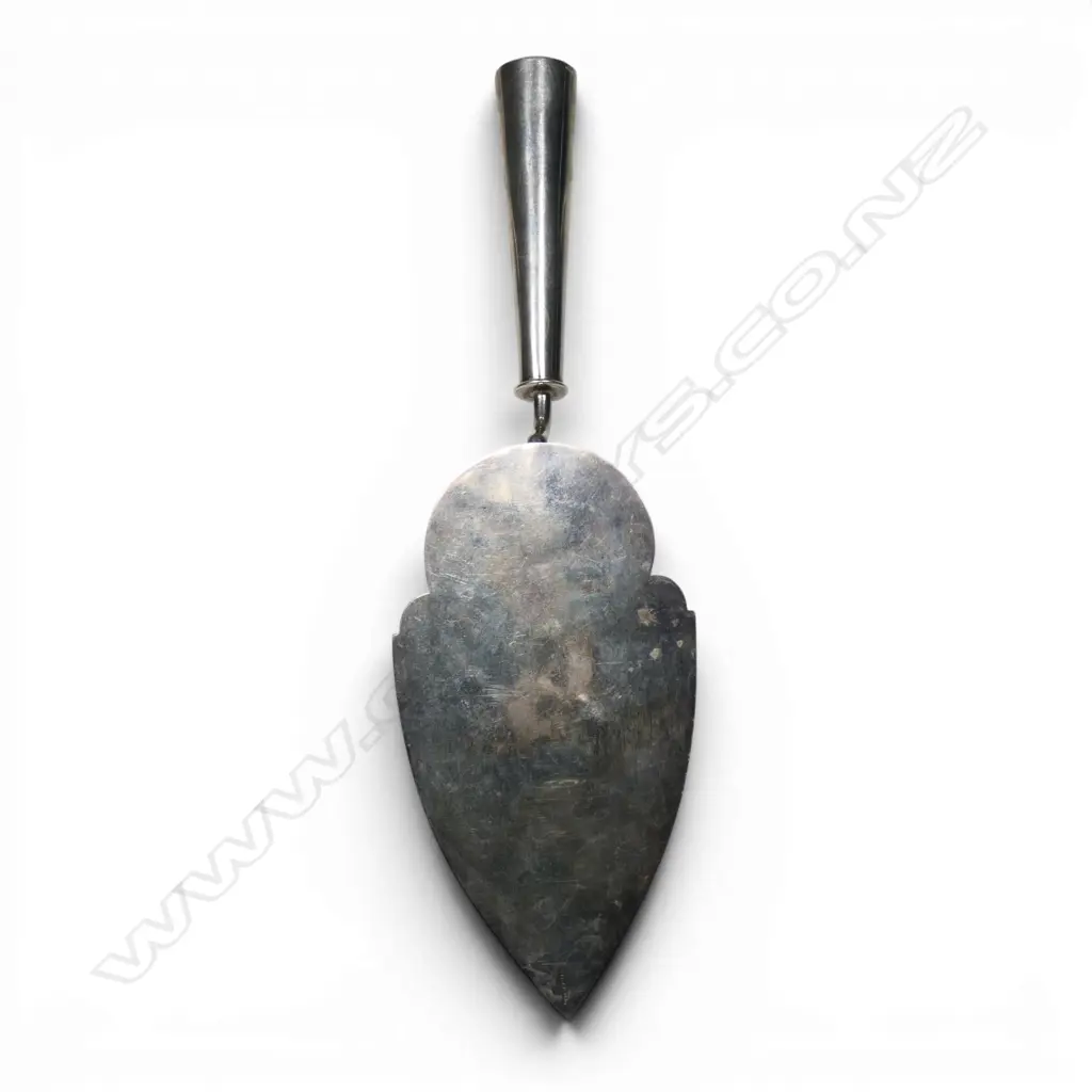 A silver presentation Trowel Christchurch Hospital 1915, Image 1++