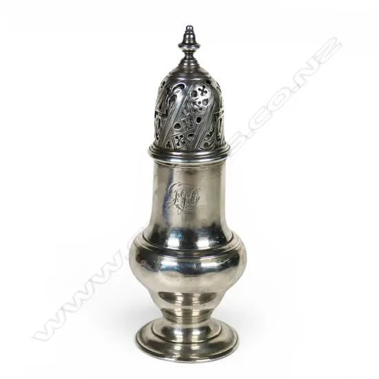 An early George III silver castor,