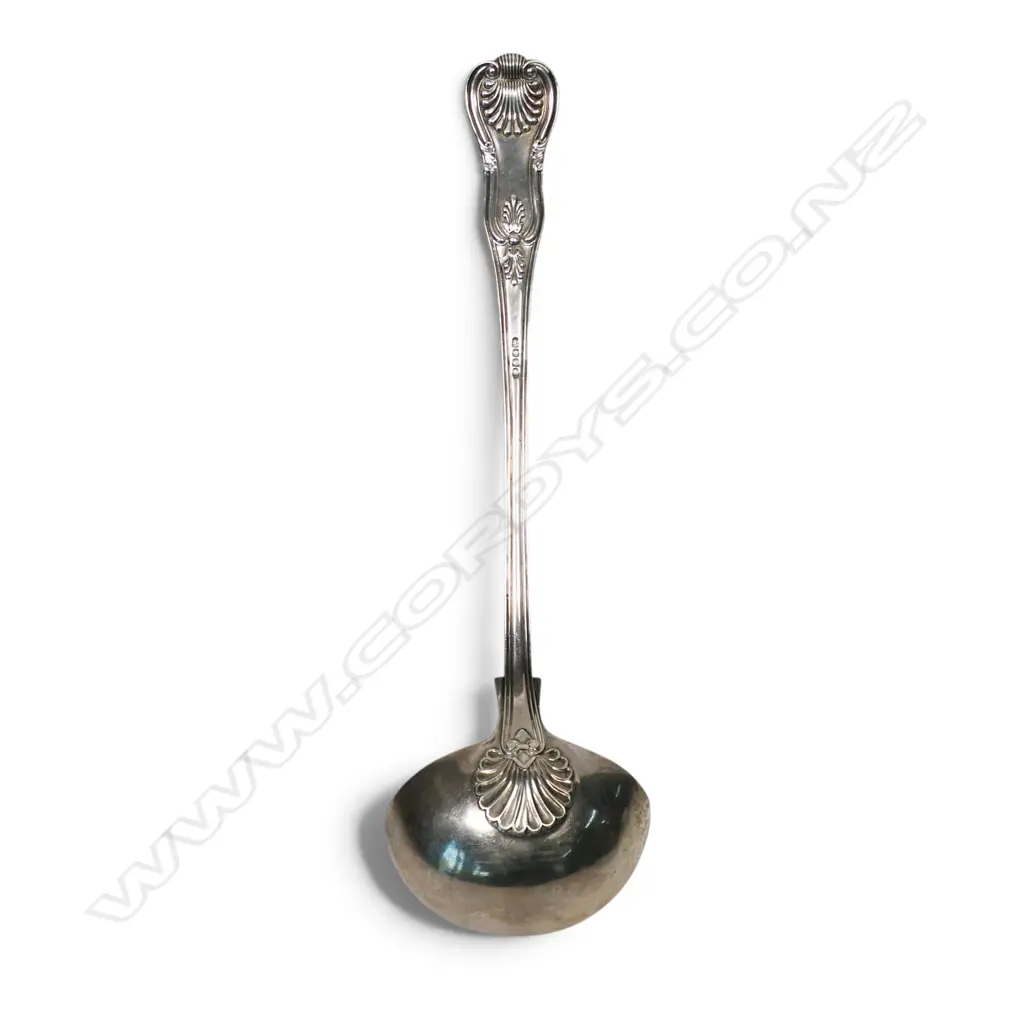 A William IV sterling silver ladle, Image 1++
