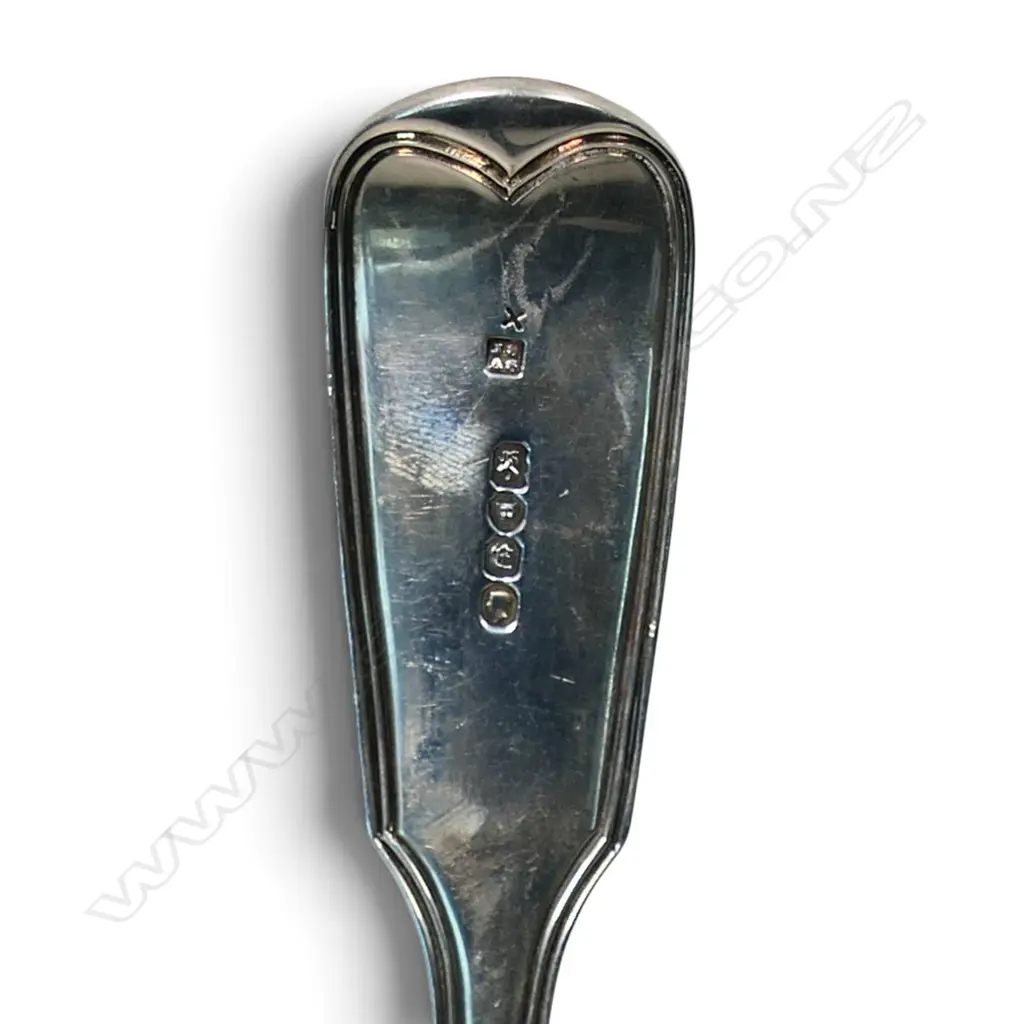 A Victorian sterling silver runcible spoon/spork, Image 1++