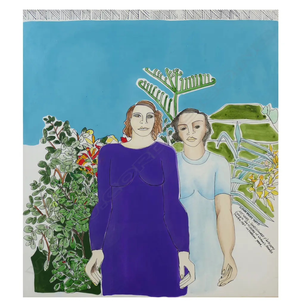 Claudia Pond-Eyley (NZ 1946-)  Ministry of Women's Affairs Poster Design, Image 1++