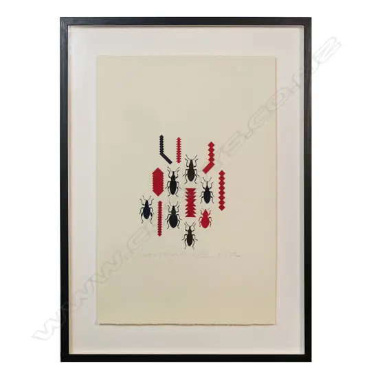 Richard (Rick) Killeen (NZ 1946-) 'Insects & Primitives',