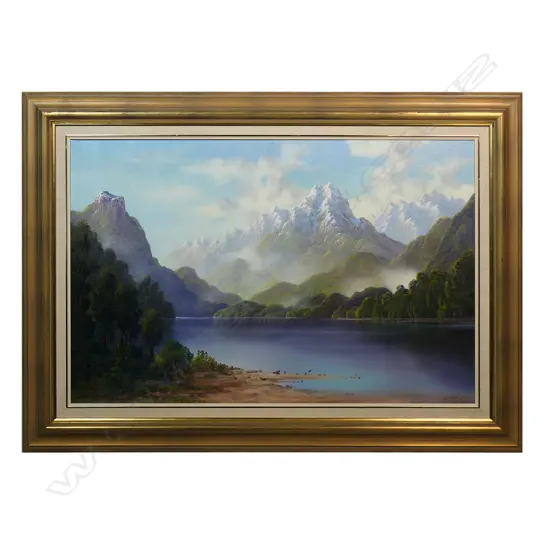 Tim Wilson (NZ 1954-2020) 'Lake Manapouri',