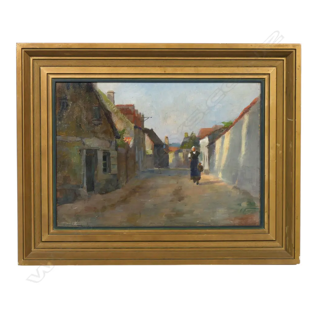 John Weeks (1888-1965) 'French Street Scene', Image 1++