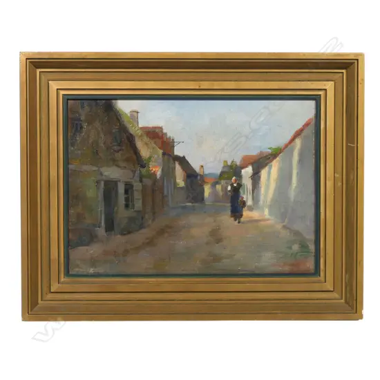 John Weeks (1888-1965) 'French Street Scene',