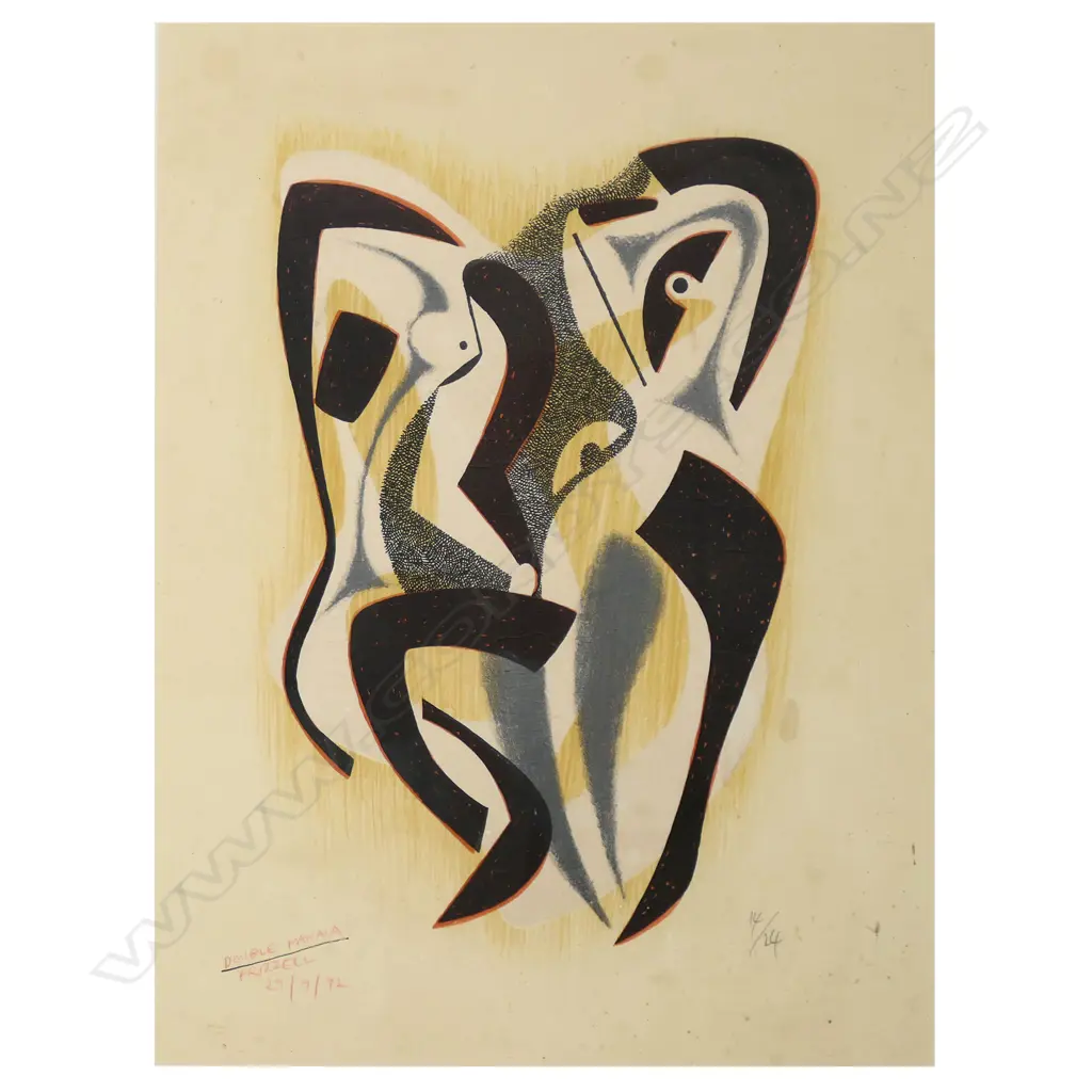 Dick Frizzell (NZ 1943-) 'Double Manaia', Image 1++