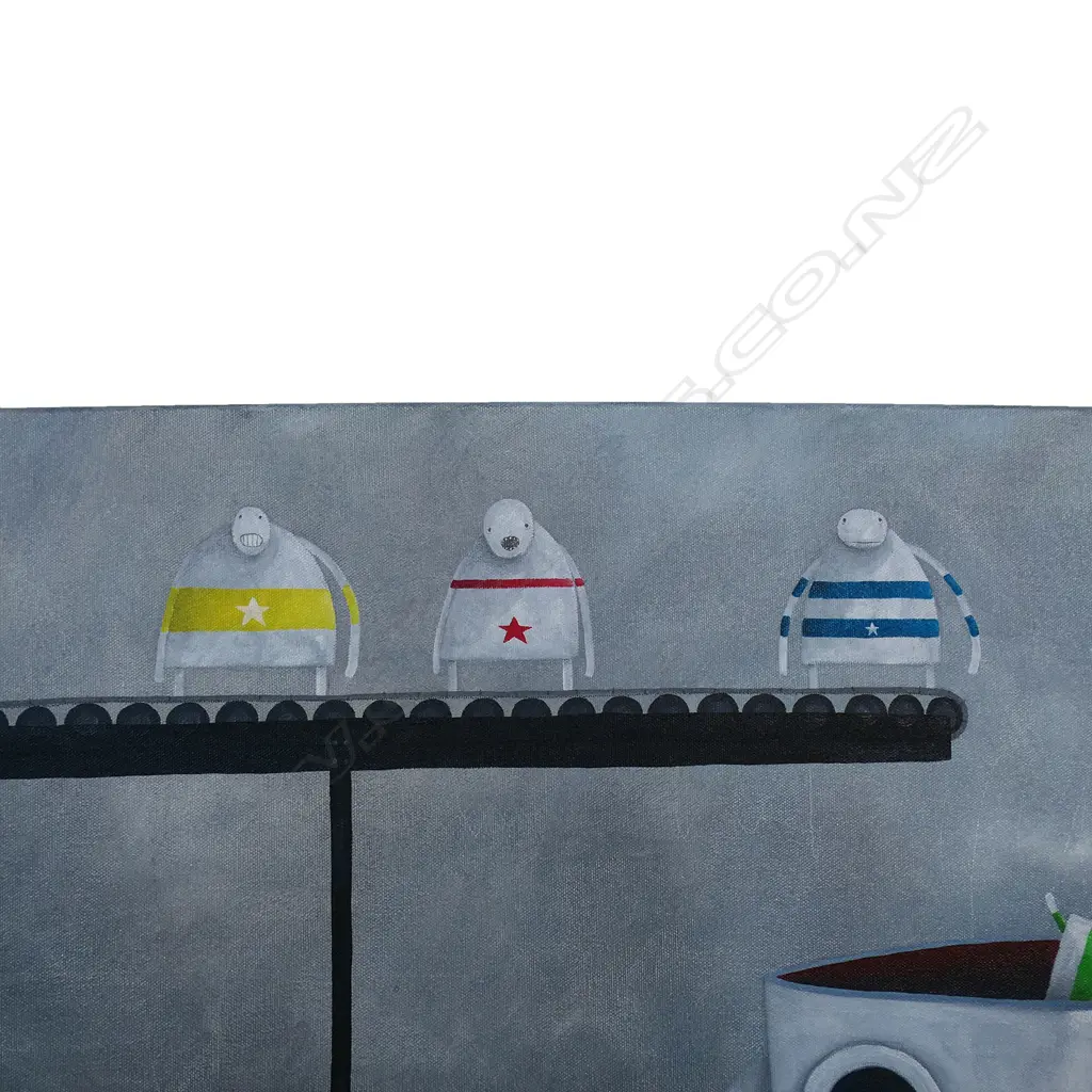 Tony Cribb (NZ 2001-) 'Head Factory 2', Image 1++