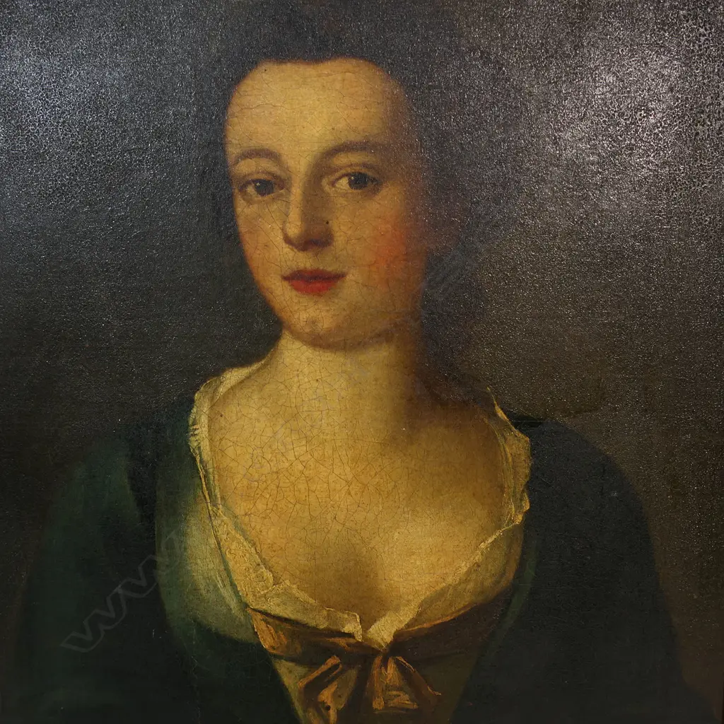 18thC British artist unknown - Portrait of a Woman, Image 1++