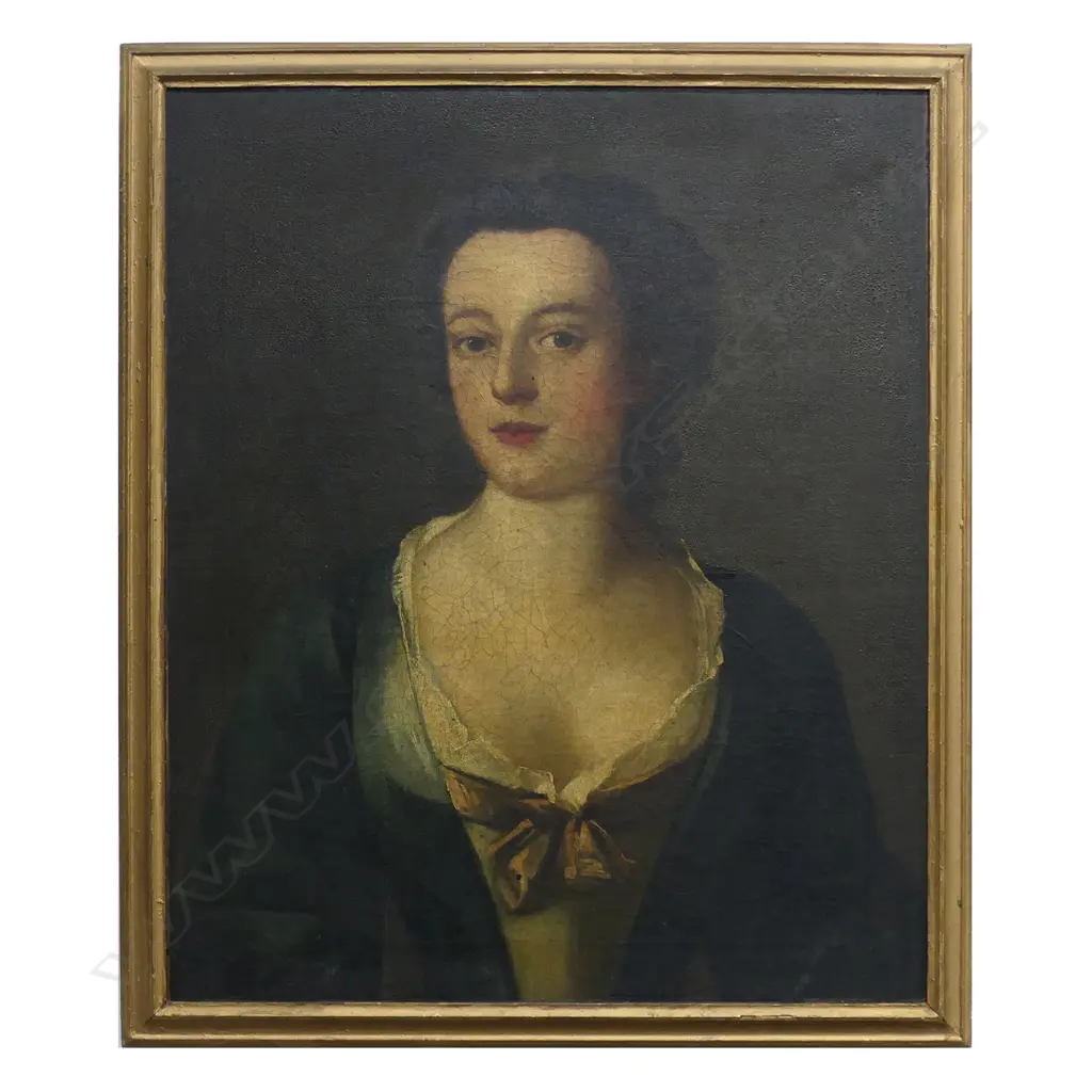 18thC British artist unknown - Portrait of a Woman, Image 1++