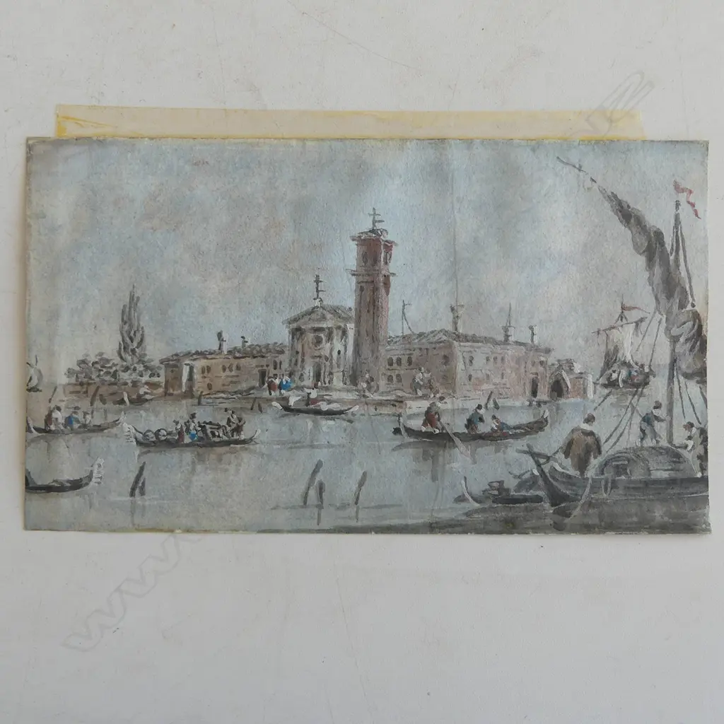 Giacomo Guardi (Italian 1764-1835) -  Eight views of Venice, Image 1++