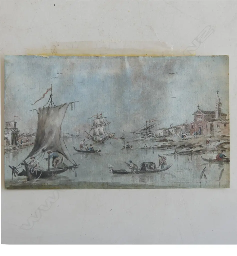 Giacomo Guardi (Italian 1764-1835) -  Eight views of Venice, Image 1++