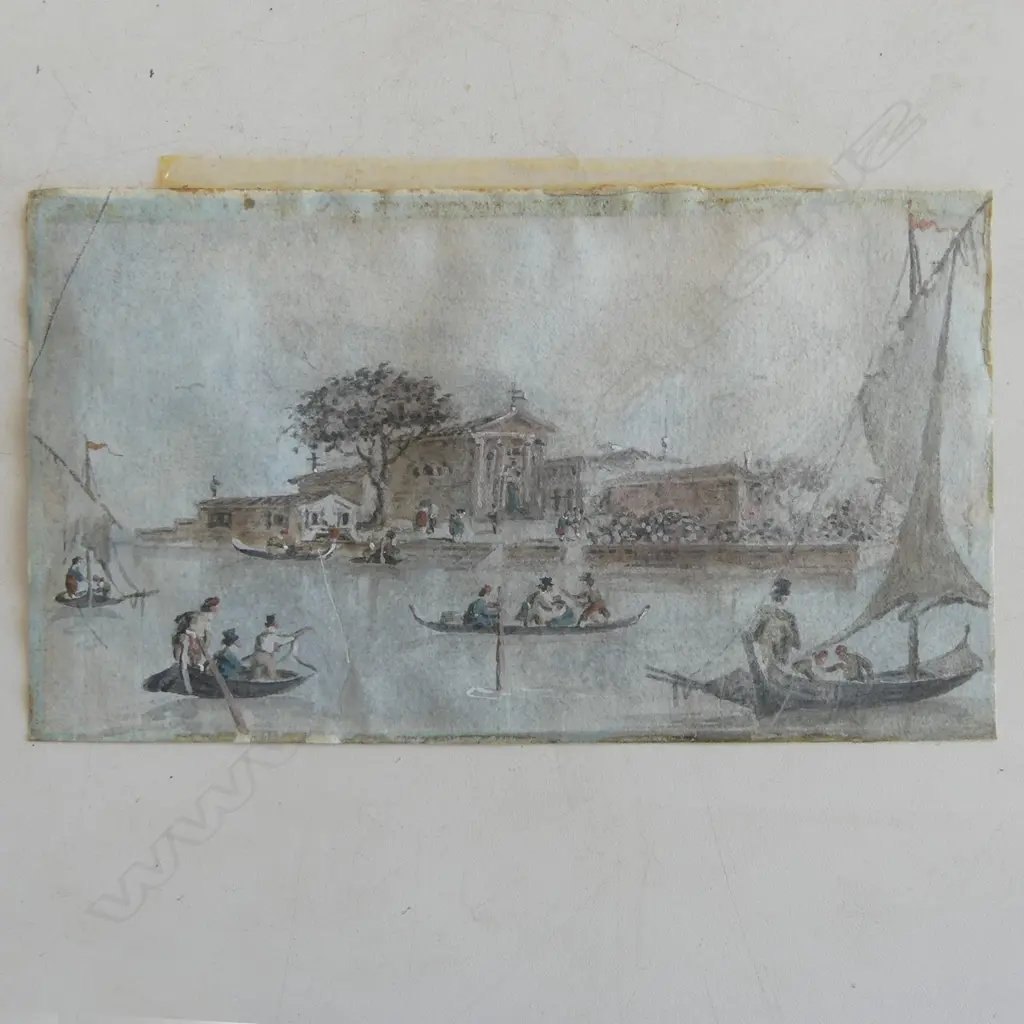 Giacomo Guardi (Italian 1764-1835) -  Eight views of Venice, Image 1++