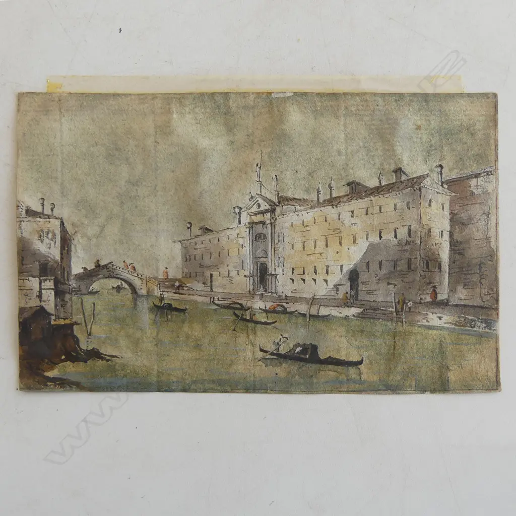 Giacomo Guardi (Italian 1764-1835) -  Eight views of Venice, Image 1++