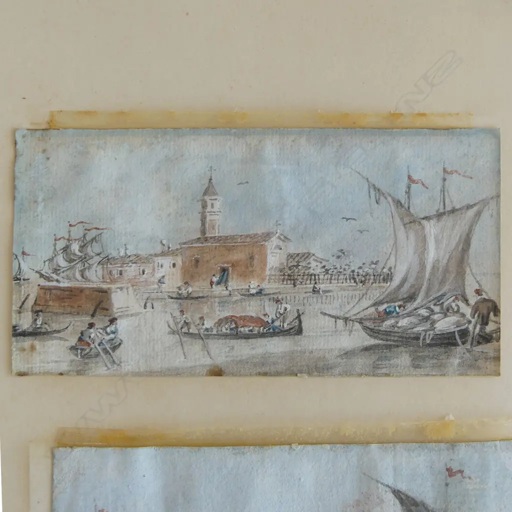 Giacomo Guardi (Italian 1764-1835) -  Eight views of Venice, Image 1++