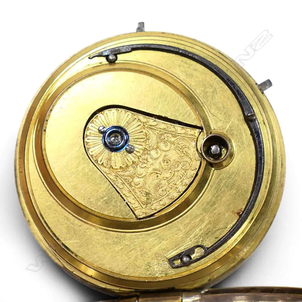 A Thomas Cording of London George III verge fusée pocket watch, Image 1++
