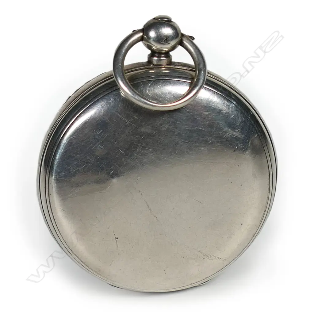 A Dent of London Victorian quality silver fusée open face pocket watch, Image 1++