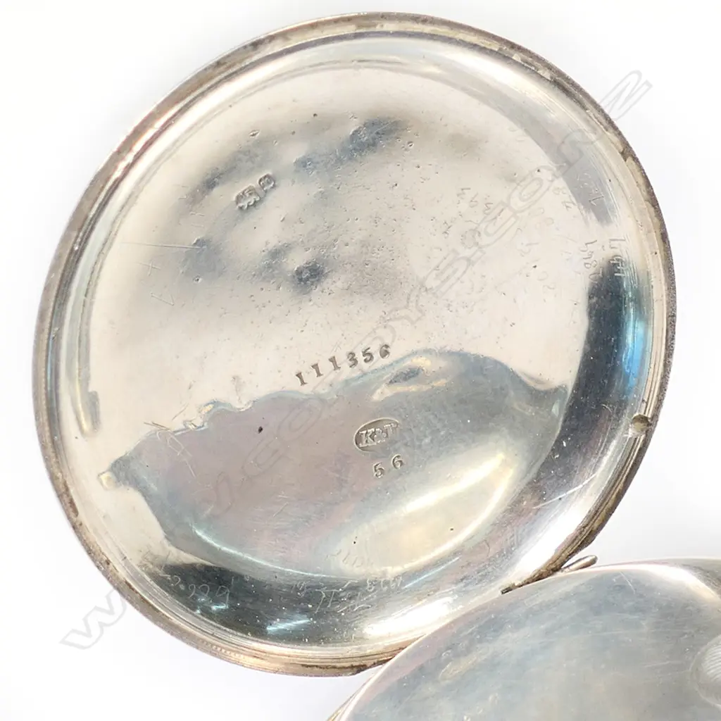 A Victorian Kendal & Dent silver open face pocket watch, Image 1++