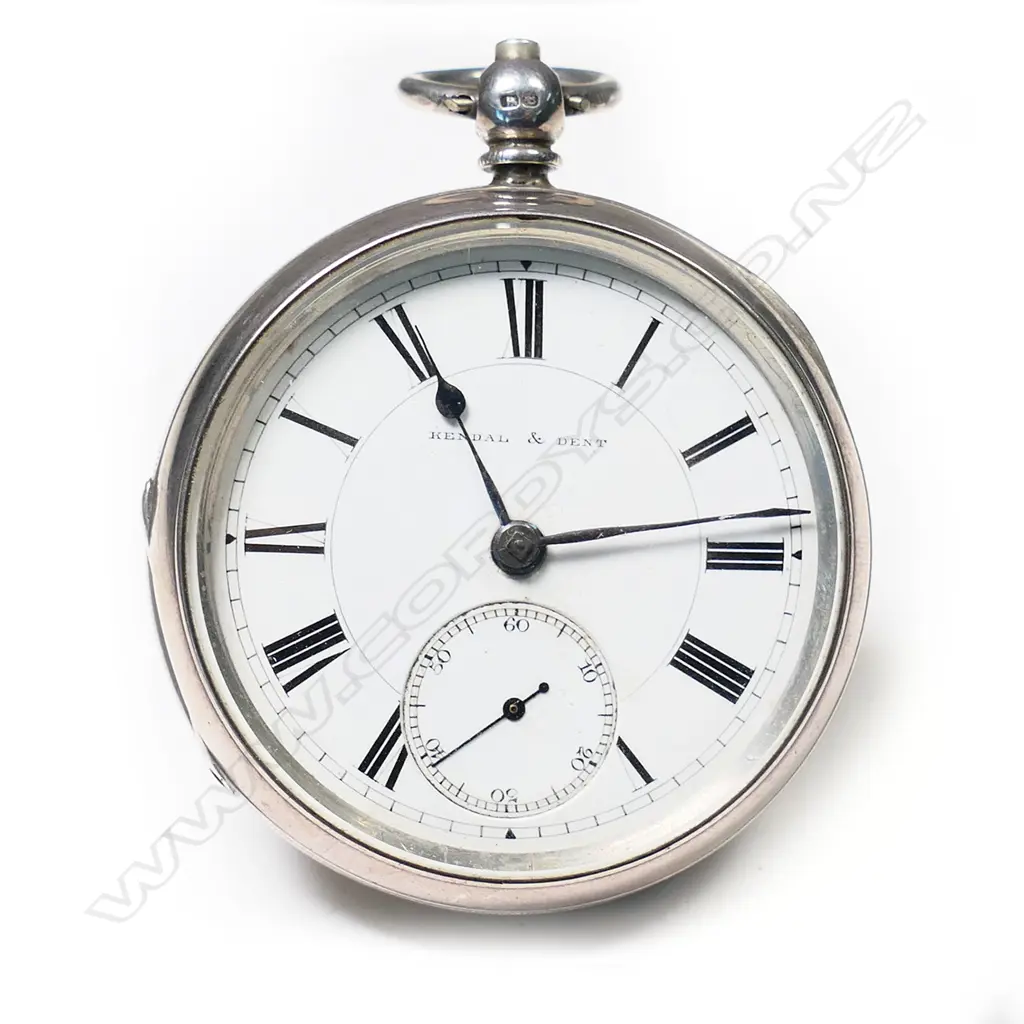 A Victorian Kendal & Dent silver open face pocket watch, Image 1++
