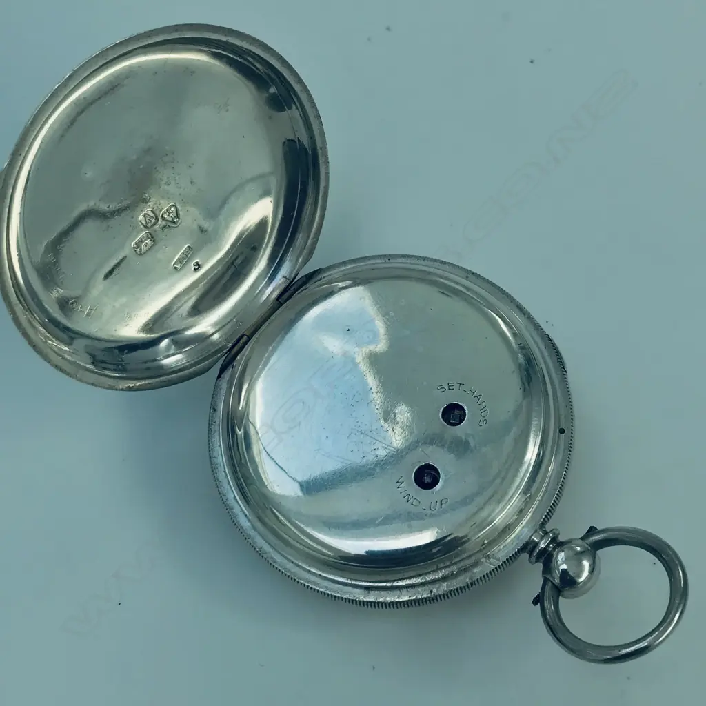 A good Victorian silver open face centre seconds chronograph pocket watch by C.H. Moody of Crewe, Image 1++
