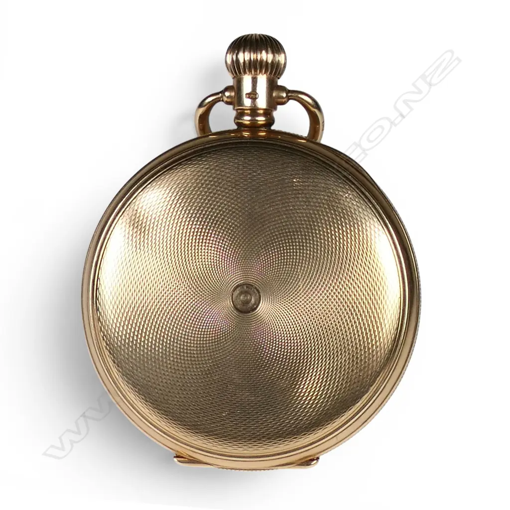 A 1925 9ct Rolex full hunter pocket watch, Image 1++