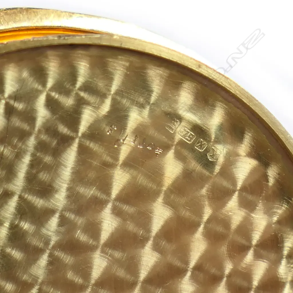 An early 20thC J.W. Benson of London 18ct gold open face gent's pocket watch, Image 1++