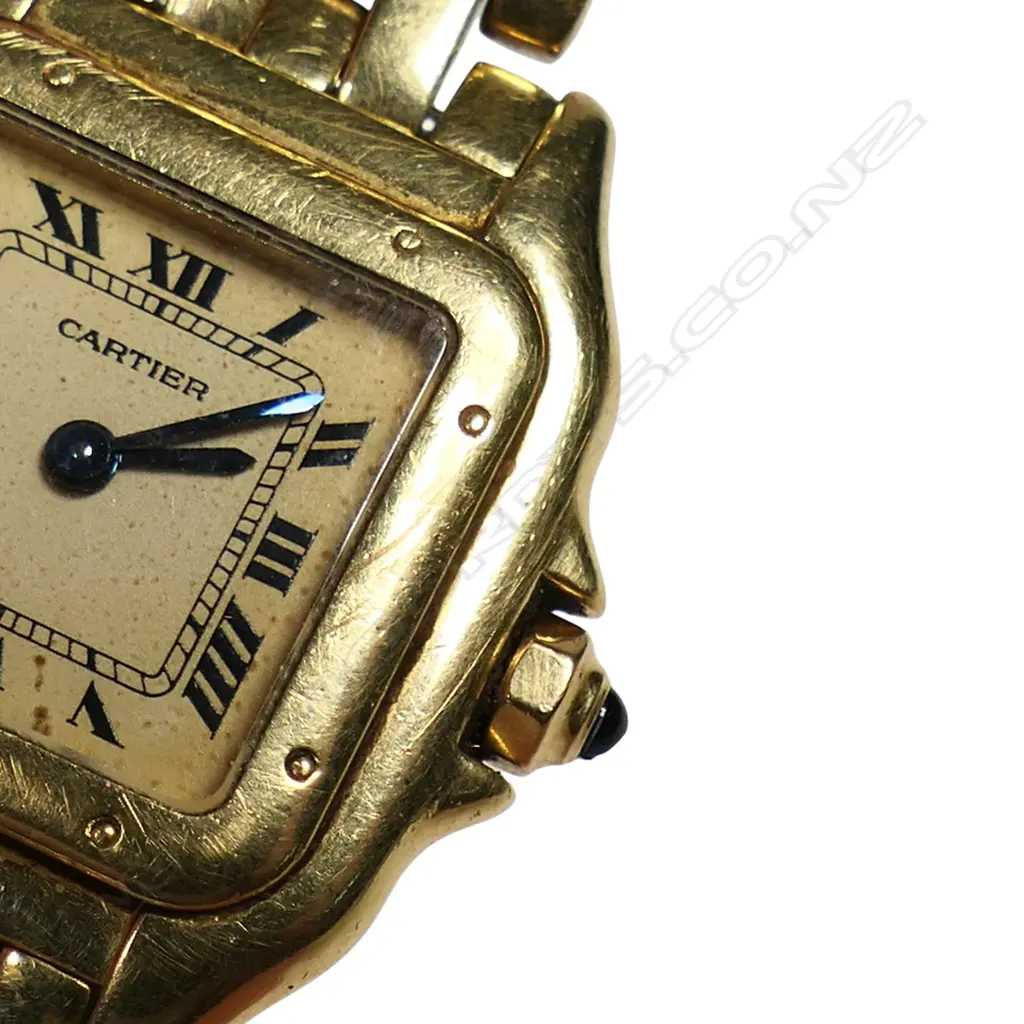 An 18ct gold Cartier Panthère wristwatch, Image 1++