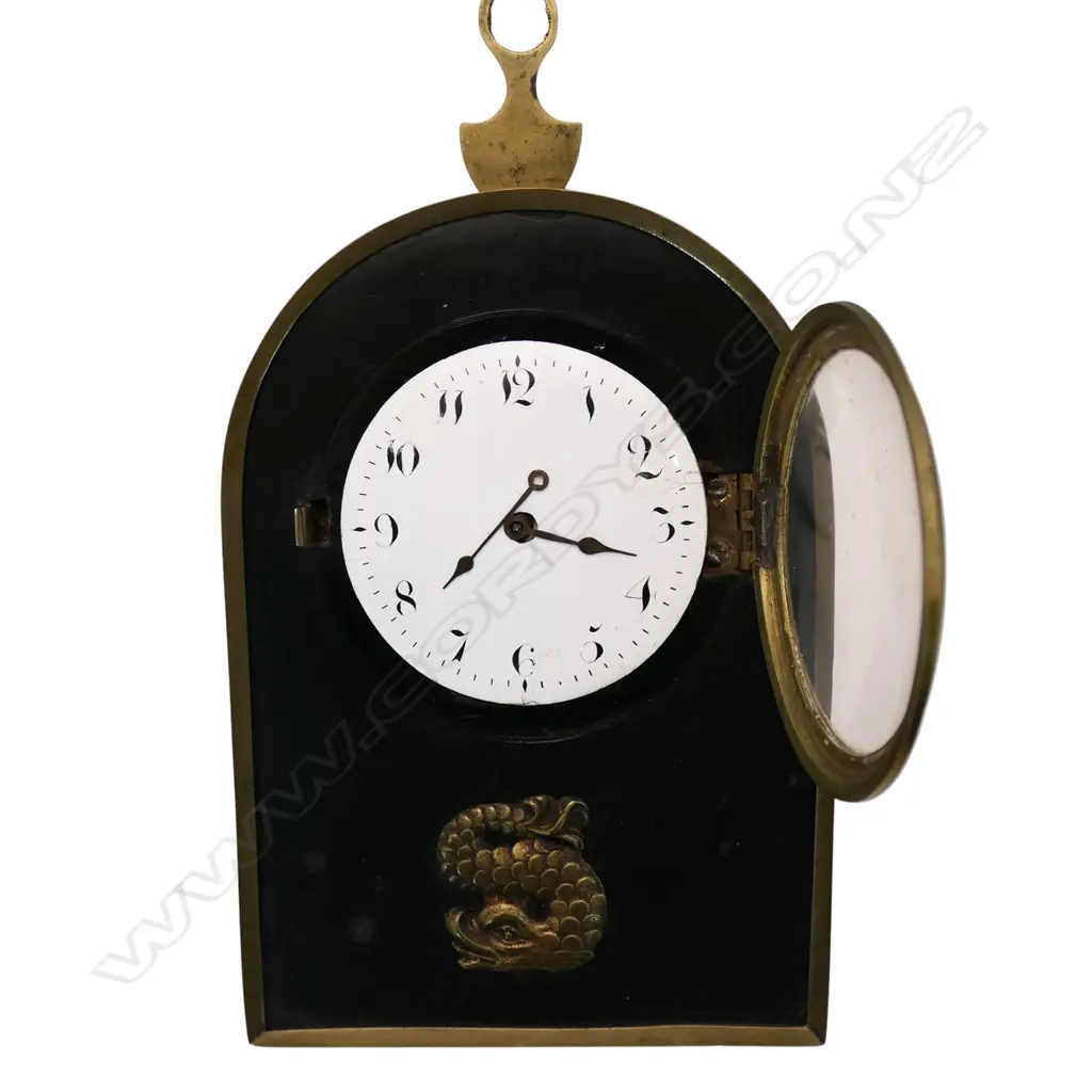 An uncommon c.1800 sedan chair clock by C. Duncan of London, Image 1++