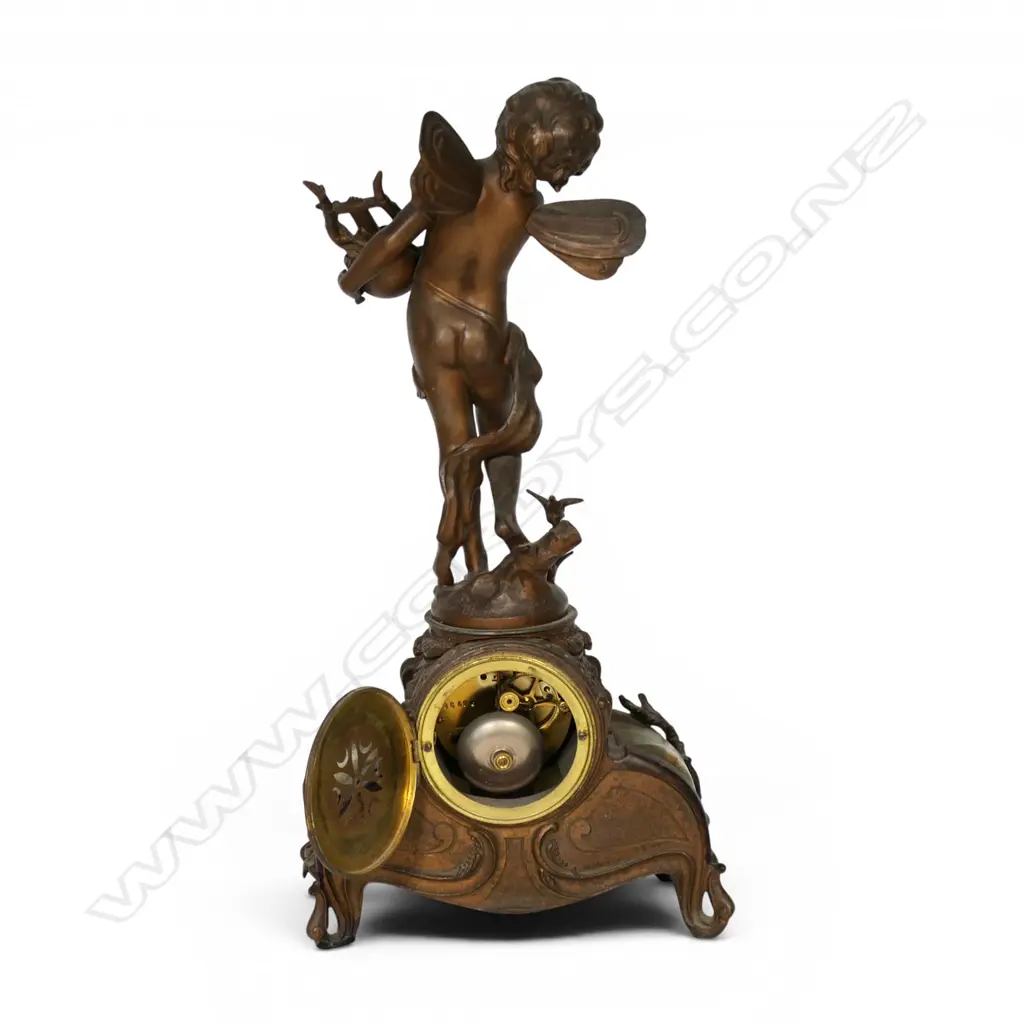 A 19thC French mantel clock, Image 1++