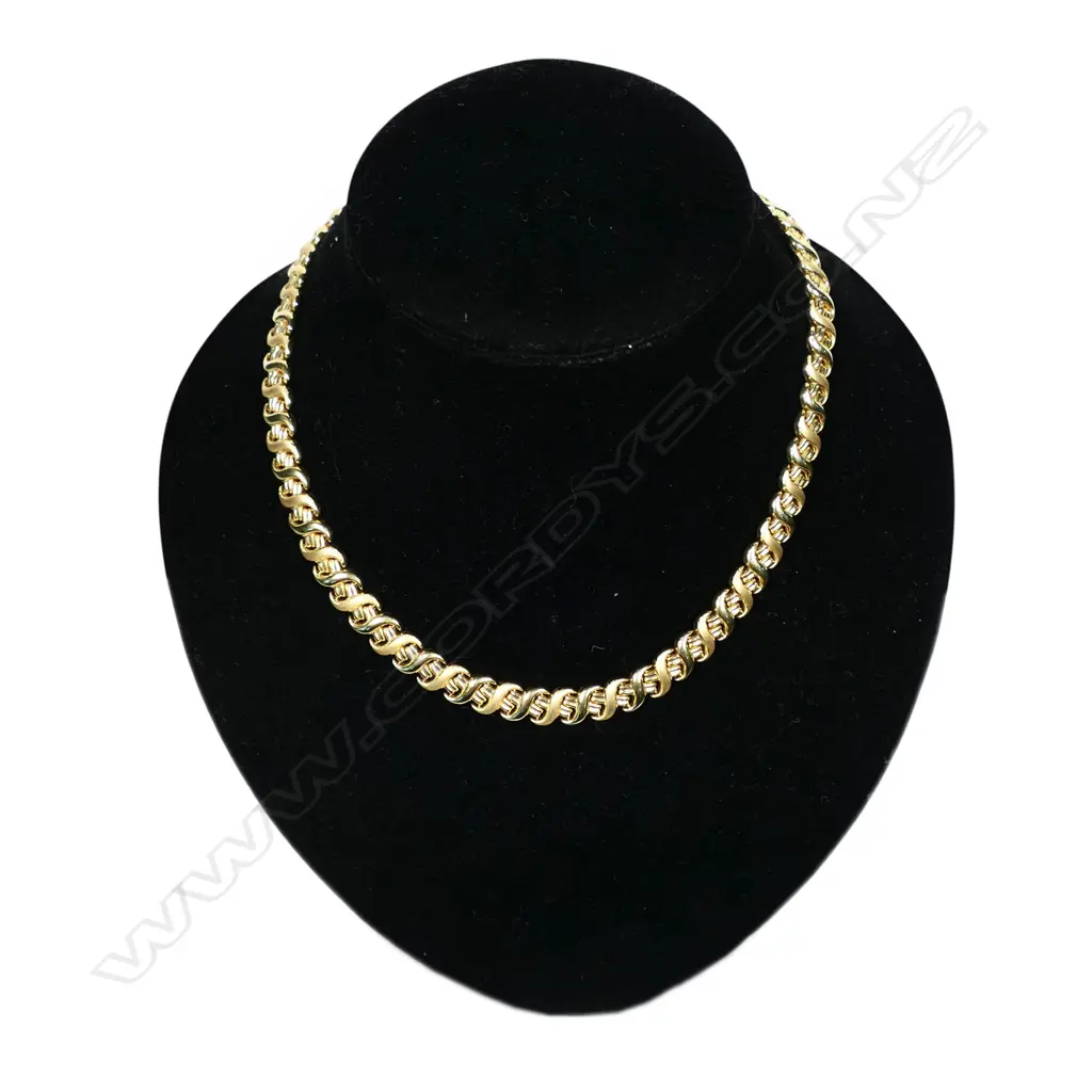 A H. Stern vintage 18ct yellow gold necklace, Image 1++