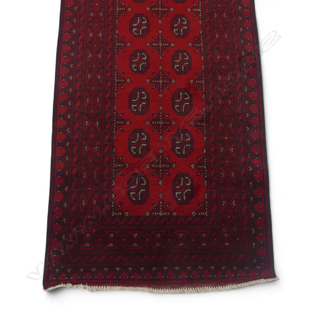 A hand-knotted Turkman runner, Image 1++