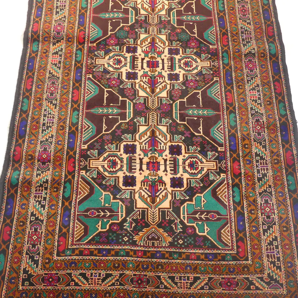 A hand-knotted Baloch rug, Image 1++