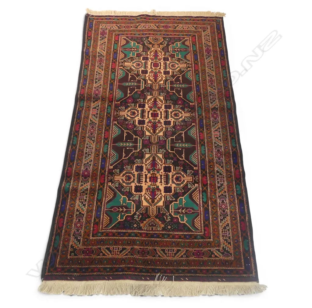 A hand-knotted Baloch rug, Image 1++
