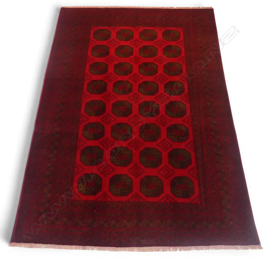 A fine hand-knotted Ersari carpet, Image 1++