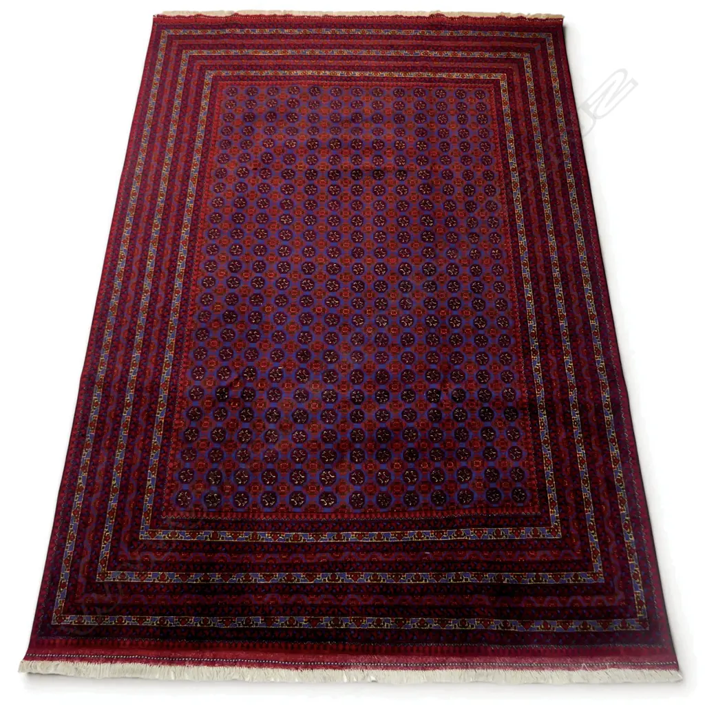 A fine hand-knotted Turkman carpet, Image 1++