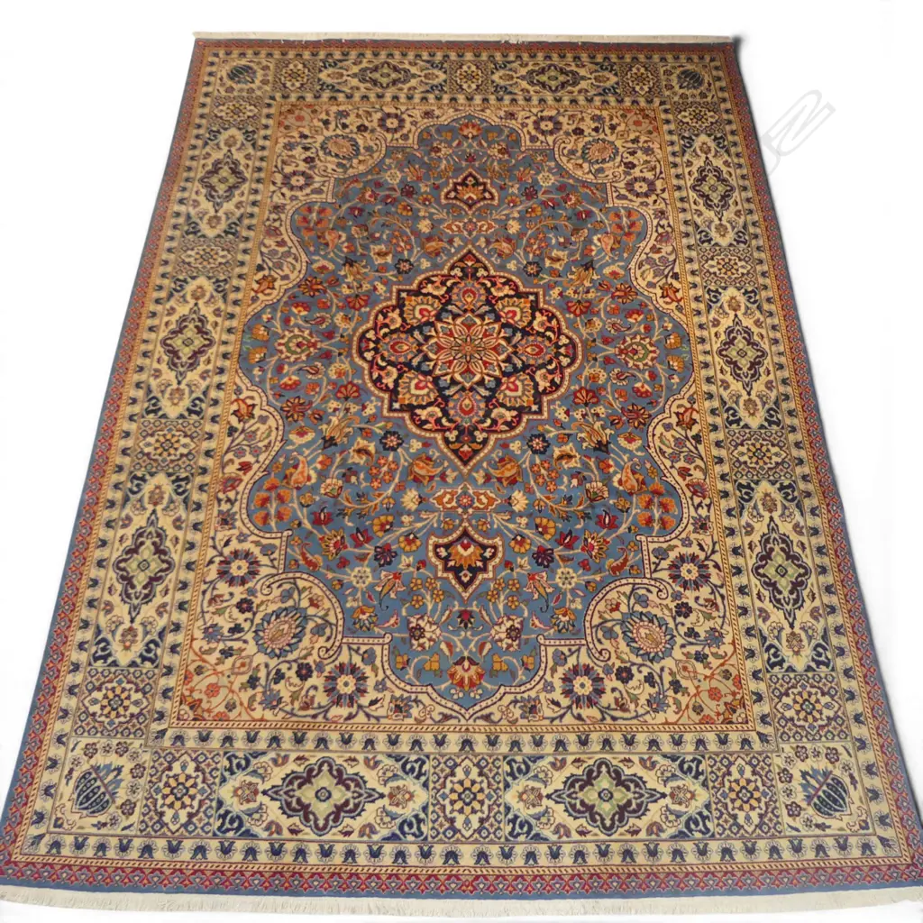A fine hand-knotted Tabriz carpet, Image 1++