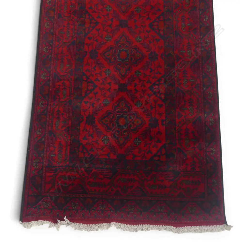 A hand-knotted Andkhoy runner, Image 1++