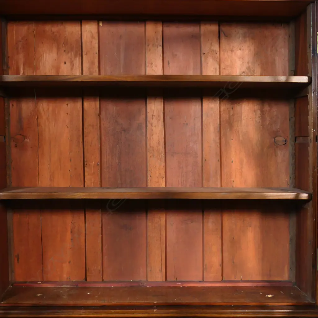 A Georgian mahogany bookcase bureau, Image 1++