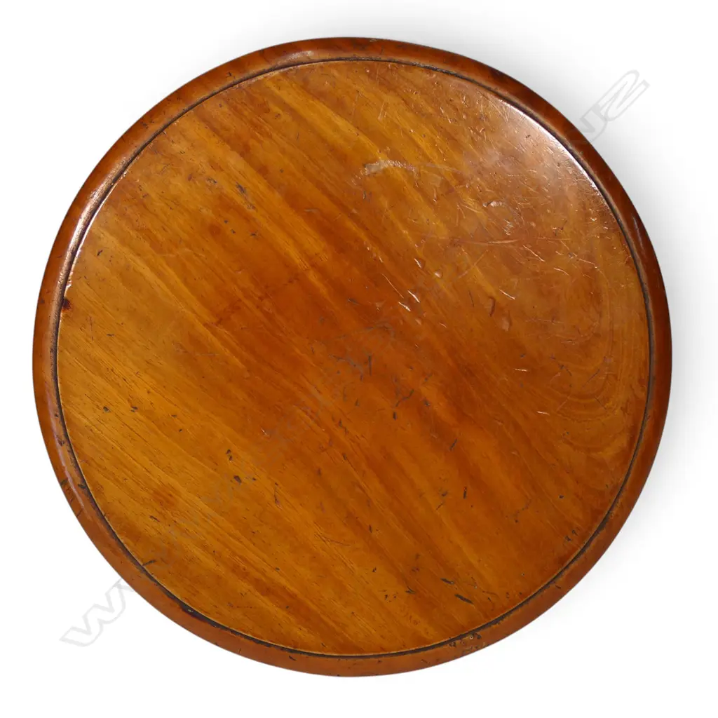 A 19thC apprentice Regency style kauri tilt top table, Image 1++