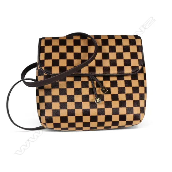A Louis Vuitton Damier Sauvage Gazelle small shoulder bag,