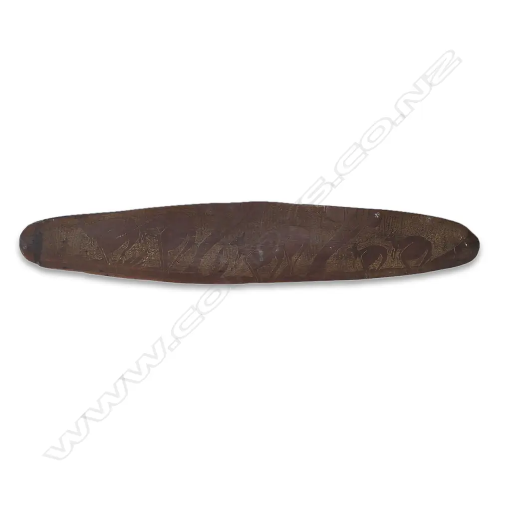 A vintage aboriginal Wunda carved mulga wood shield, Image 1++