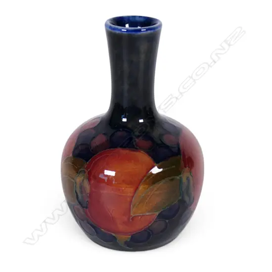 A Moorcroft miniature Pomegranate pattern specimen vase,