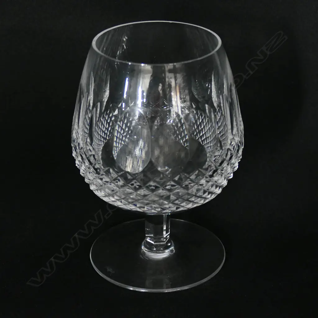 A set of eight Waterford crystal brandy balloons, Image 1++