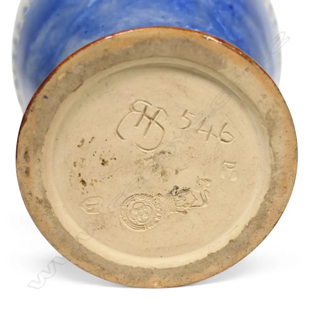 Royal Doulton stoneware Hannah Barlow sgraffito vase, Image 1++