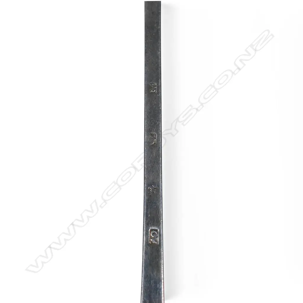 An early George III silver soup ladle, Image 1++