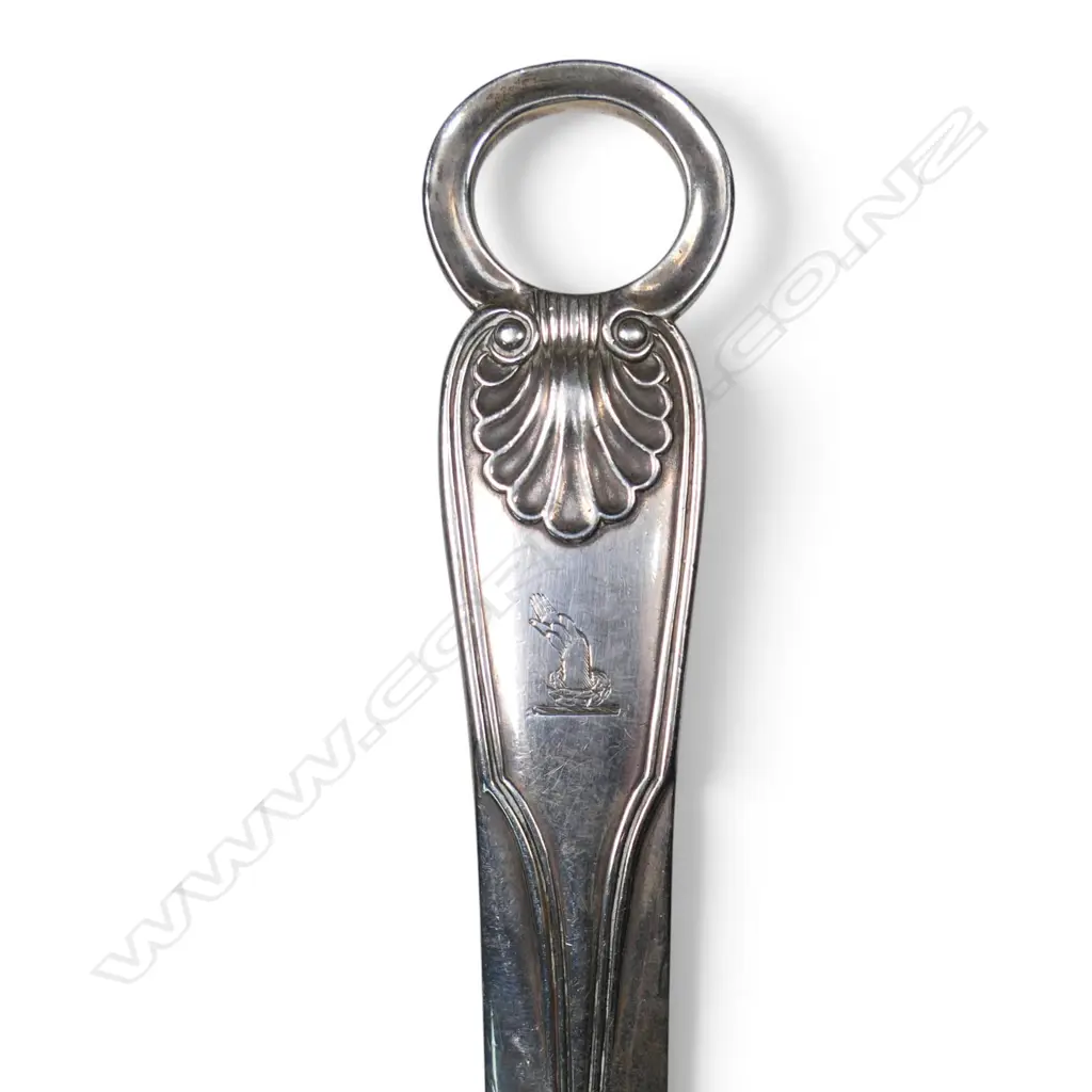 A Victorian silver quality large meat skewer, Image 1++