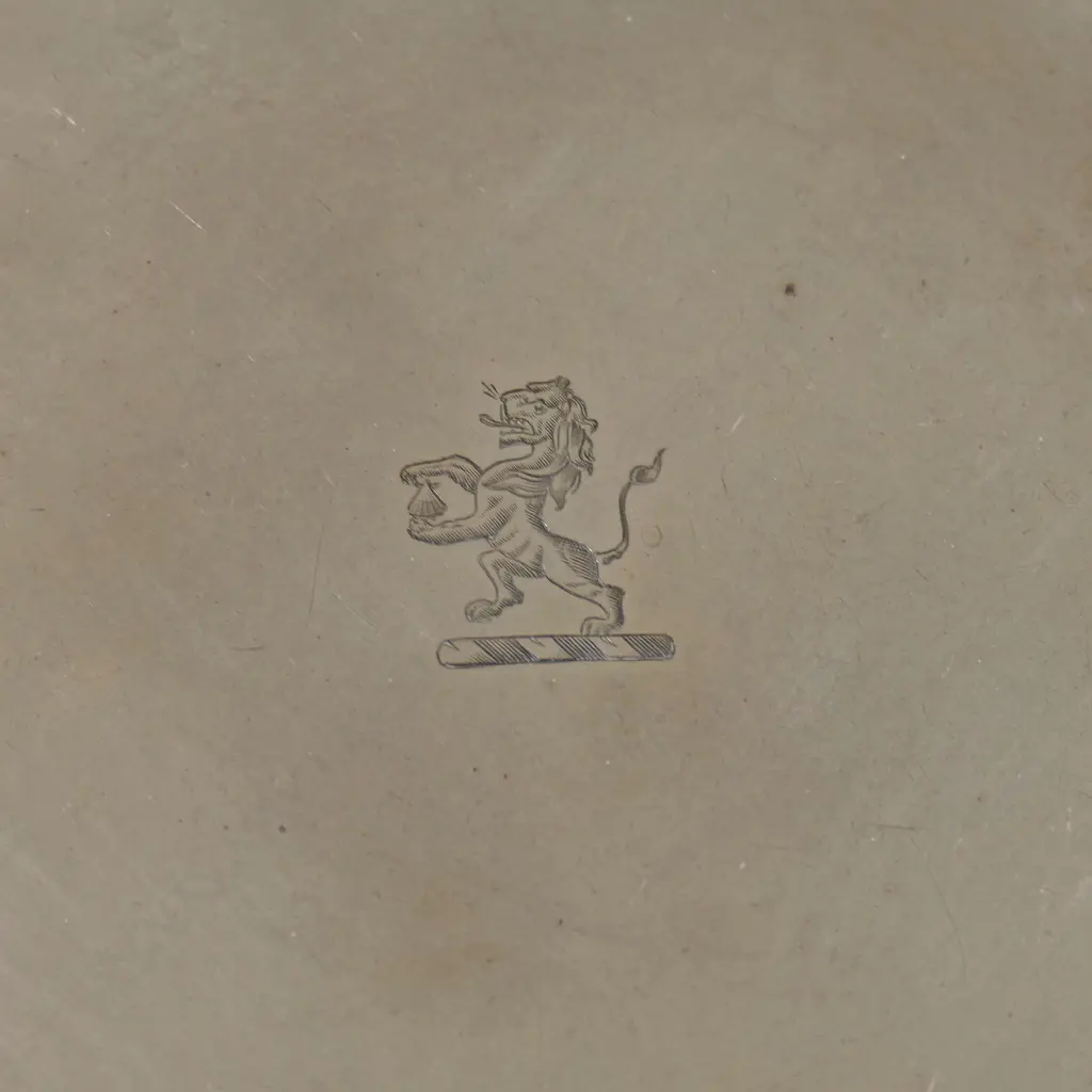 A late Victorian silver pie crust waiter, Image 1++