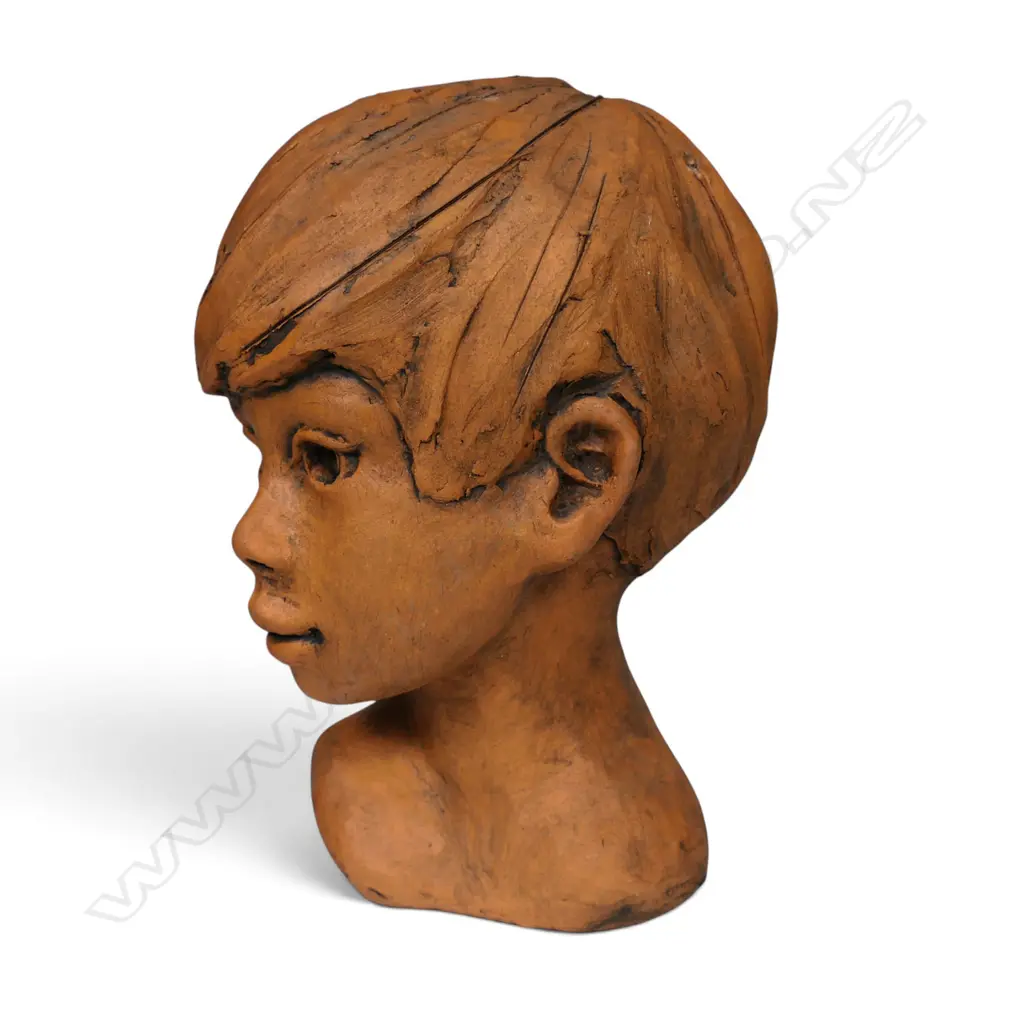 Ken Kendall (1928-2012) Untitled (Head of Boy), Image 1++