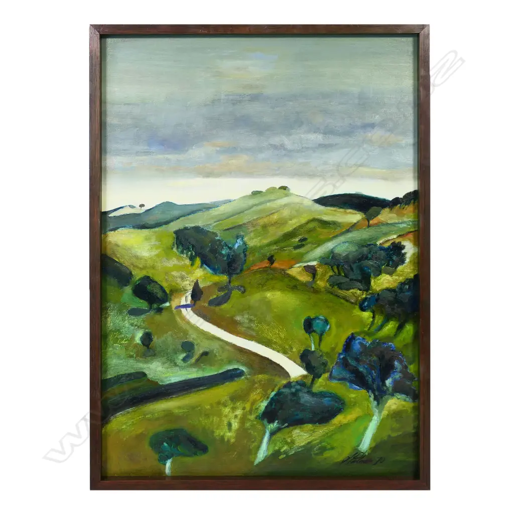 Stanley Palmer (NZ 1936-) 'The Road to Hungary Creek Road', Image 1++